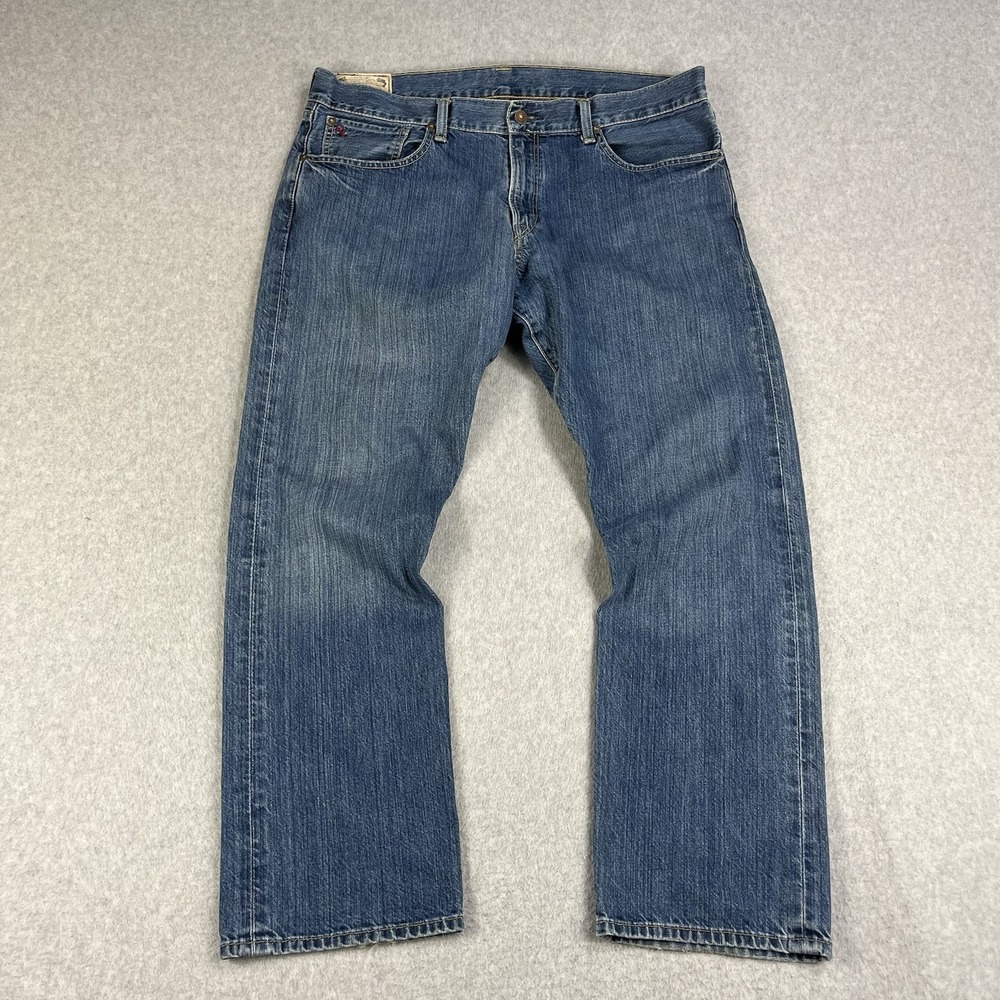 Polo Ralph Lauren Jeans Mens 36x32 (38x30) Blue Hampton Straight Mid Rise Pants